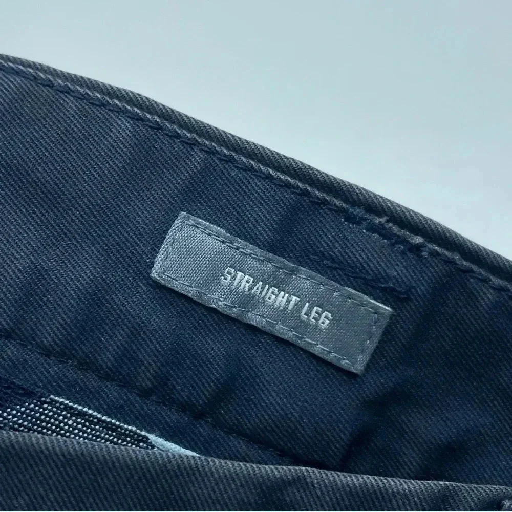Bonobos Straight Leg pants Mens Size 36x34 navy blue *light fade* 2728